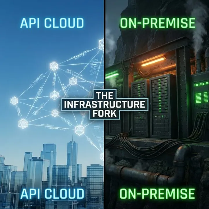 The Infrastructure Fork: How On-Premise AI Is Rewriting the Rules of Software Economics