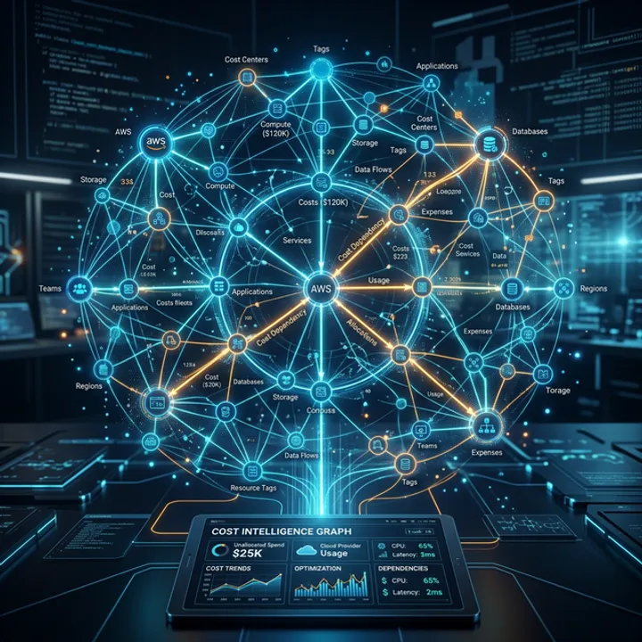 AI Cost Intelligence Architecture: Why You Need a Graph, Not a Dashboard